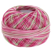 Filo di cotone Lizbeth dimensione 20 - Juicy Watermelon n°156 x192m