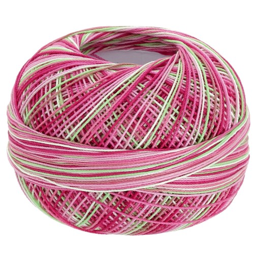 Filo di cotone Lizbeth dimensione 20 - Juicy Watermelon n°156 x192m