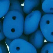 SuperDuo mm. 2.5x5 Neon Mykonos Blue Mat x10g