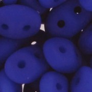 SuperDuo mm. 2.5x5 Neon Dark Blue Mat x10g