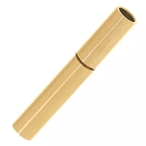 Chiusura a baionetta per cordone da 2 mm - Acciaio inox 304L dorato x1