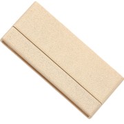 Chiusura magnetica da 54 mm per lacci da 2 mm - Dorato effetto diamante x1