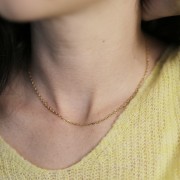 Girocollo maglia forzatina 2 mm - Acciaio inox 304L x46cm