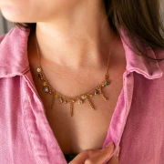 Collana a maglia Forzatina da 2 mm - Acciaio inossidabile 304L x 41 cm
