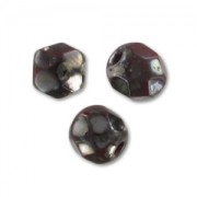 Faccette 4 mm rosso opaco Picasso x50|raw }}