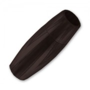 Chiusura magnetica per cordoni 6mm in Acciaio Inox Nero  x1