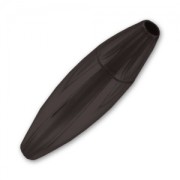 Chiusura magnetica per cordoni 2 mm in Acciaio Inox Nero x1