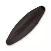 Chiusura magnetica per cordoni 2 mm in Acciaio Inox Nero x1