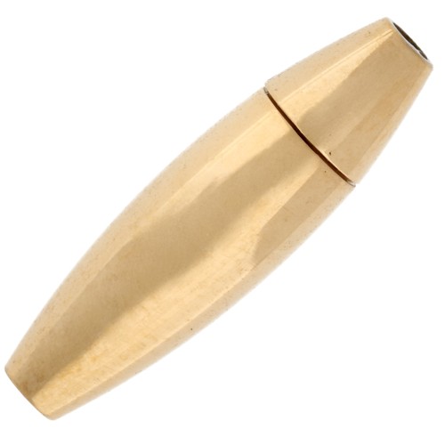 Chiusura magnetica per cavo da 2 mm - Acciaio inossidabile 316F Dorato x1