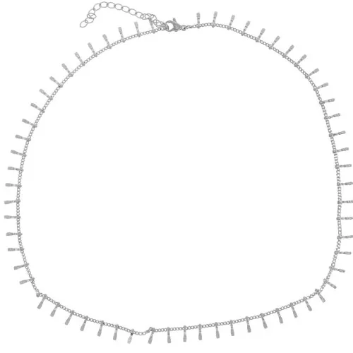 Girocollo maglia gourmette 6,8 mm - Acciaio inox 304L x46cm
