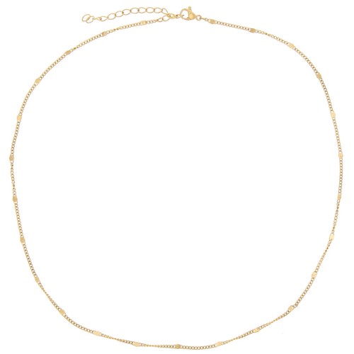 Girocollo 1,95 mm - Acciaio inox 304L dorato x46cm