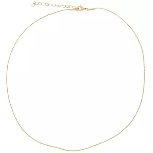 Girocollo 0,9 mm - Acciaio inossidabile 304L dorato x46cm