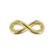 Separatore infinito mm. 15x6 Dorato con oro fino x1|raw }}