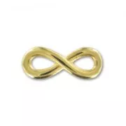 Separatore infinito mm. 15x6 Dorato con oro fino x1