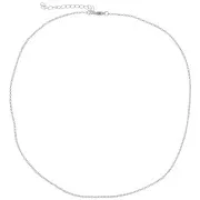 10 girocolli maglia forzatina da 1,6 mm - acciaio inox 304L x46cm