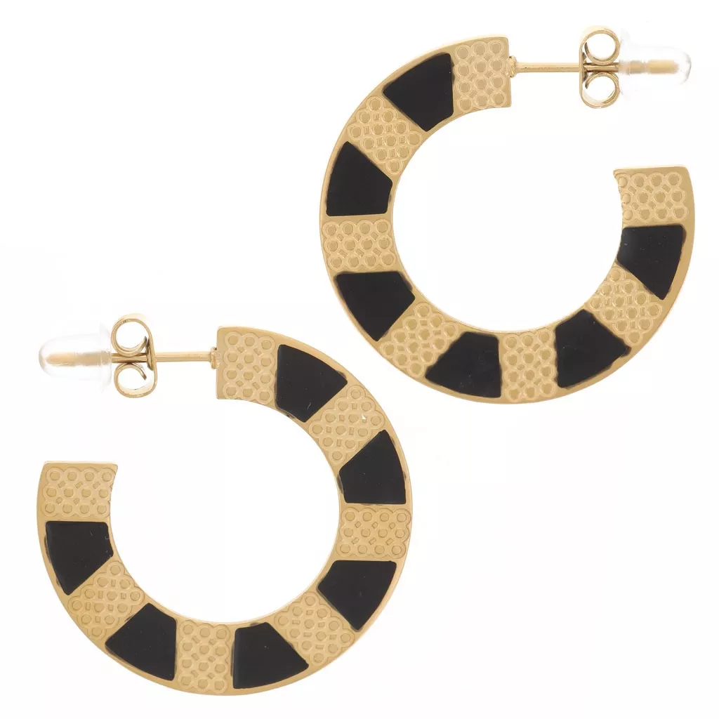 Orecchini A Cerchio Con Perlina - Acciaio Inossidabile, Diametro 16mm, Per Uomo E Donna - Foto 7