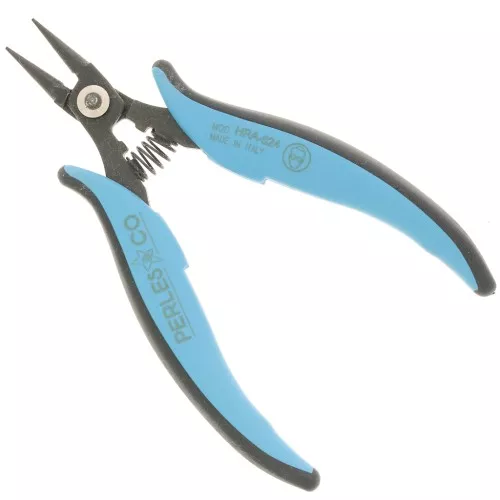 Pinza tonda con molla 15 cm - manico ergonomico di Perles & co x1