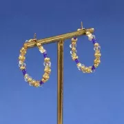 Berry Beads Miyuki 4.5x2.5 mm BB-250 - Crystal AB x10g