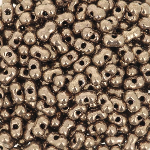 Perline Berry Beads Miyuki 4,5x2,5 mm BB-457 - Bronzo scuro metallizzato x10 g