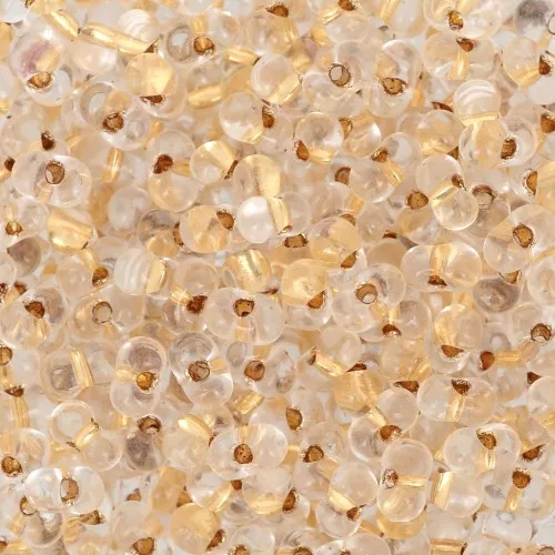 Berry Beads Miyuki 4.5x2.5 mm BB-195 - 24kt Gold Lined Crystal x5g