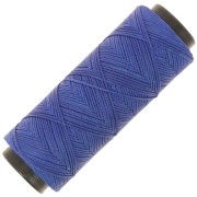 Filato piatto in poliestere cerato Slam Cord per micro macramè 0,8 mm - Blu royal x100m|raw }}