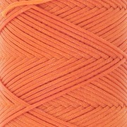 Filo di poliestere cerato piatto Slam Cord per micro macramè 1 mm - Arancione x100m