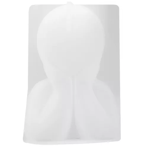 Stampo per candele in silicone 6x3,8 cm - Sagoma di bambino - Trasparente x1