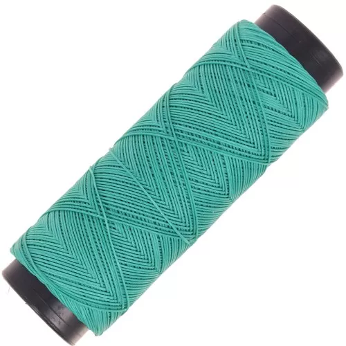 Filo di poliestere cerato piatto Slam Cord per micro macramè 0,6 mm - Veraman x100m