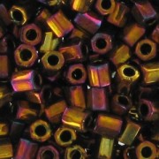 Perline Miyuki 11/0 Hex Cut 462 - Gold Iris Metallic x8g