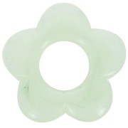 Pendente fiore da 21 mm in resina traslucida - Lichene marmorizzato x1|raw }}