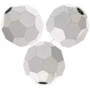 Perline sfaccettate rotonde Preciosa - Round Bead 6 mm - Crystal Labrador full x6