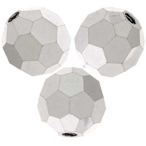 Perline sfaccettate rotonde Preciosa - Round Bead 6 mm - Crystal Labrador full x6