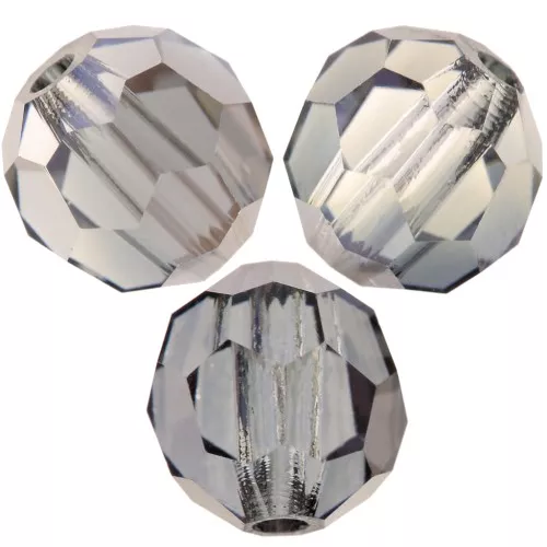 Perline sfaccettate rotonde Preciosa -Round Bead 5 mm - Crystal Valentinite x15
