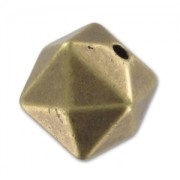 Cubes multifaces CCB 14 mm Bronzo x 15