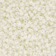 Rocaille Miyuki 11/0 2021 - Crema opaca opaca x 100 g