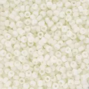 Rocaille Miyuki 11/0 2021 - Crema opaca opaca x 100 g