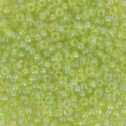 Rocaille Miyuki 11/0 258 - Transparent Chartreuse AB x8g|raw }}