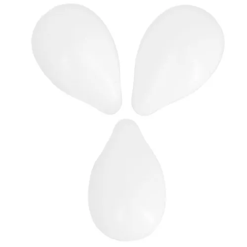 Gocce mm. 6x9 Opaque White x25