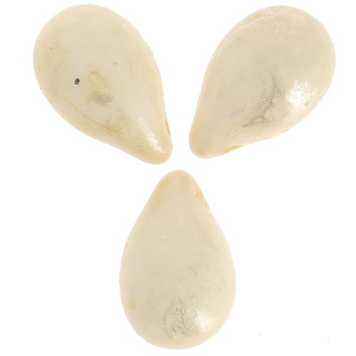 Gocce mm. 6x9 Opaque White Picasso x25