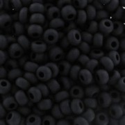 Perle di semi Preciosa 9/0 2,5 mm - Jet Mat x20g|raw }}
