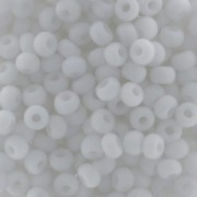 Perle di semi Preciosa 9/0 2,5 mm - Bianco Opaco Matt x20gr|raw }}