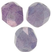 Sfaccettate mm. 6 Opaque Luster Amethyst x25|raw }}