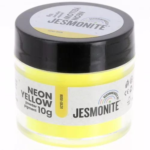 Pigmento in polvere in flacone - Jesmonite - Giallo fluorescente x10g