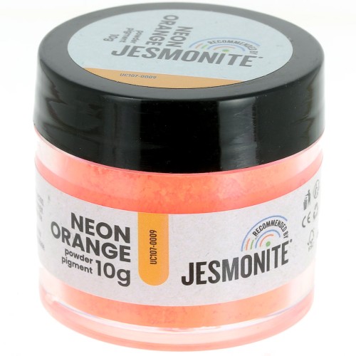 Pigmento in polvere in bottiglia - Jesmonite - Arancione fluo x10g