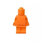 Pigmento in polvere in bottiglia - Jesmonite - Arancione fluo x10g