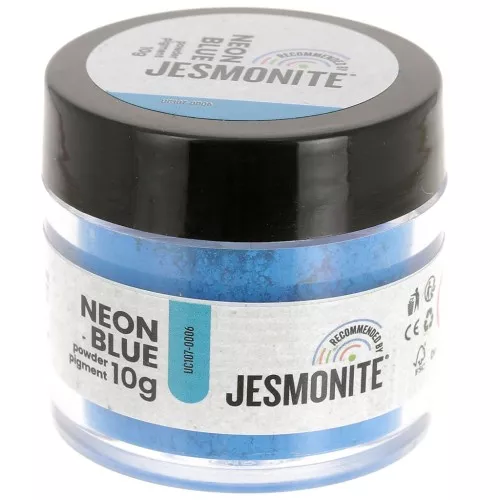Pigmento in polvere in flacone - Jesmonite - Blu fluorescente x10g
