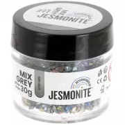Grigio - Patatine glitterate - Jesmonite - Mix Grey x30g Patatine glitterate - Jesmonite - Mix Grey x30g