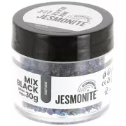 Nero - Brillantini in bottiglia - Jesmonite - Mix nero x30g Brillantini in bottiglia - Jesmonite - Mix nero x30g