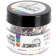 Scaglie di glitter in bottiglia - Jesmonite - Mix Arcobaleno x30g