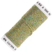 Filo da ricamo metallico intrecciato 16 Silkworm - Verde chiaro Turchese (045) x10m